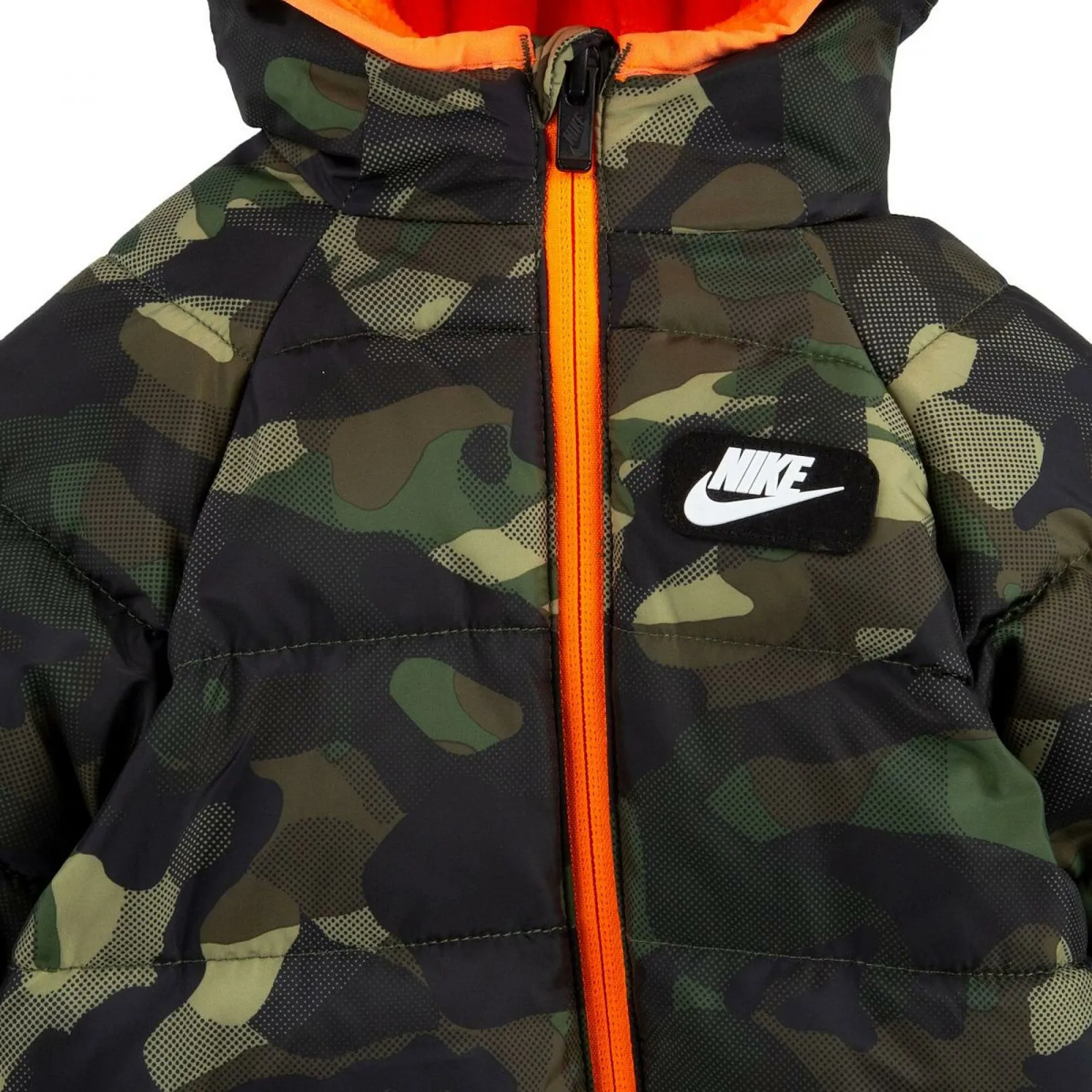 Nike Baby Boy Full-Zip Hooded Puffer Snowsuit