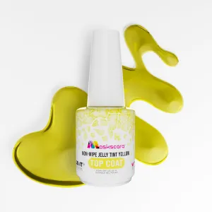 Non Wipe Top Coat - Yellow Jelly Tint - 15ml