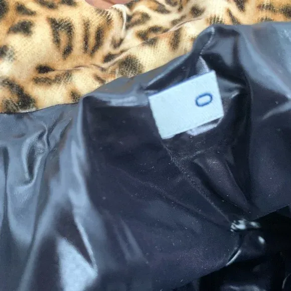 NWT Moncler Bady Cheetah Print Hooded Down Coat Puffer