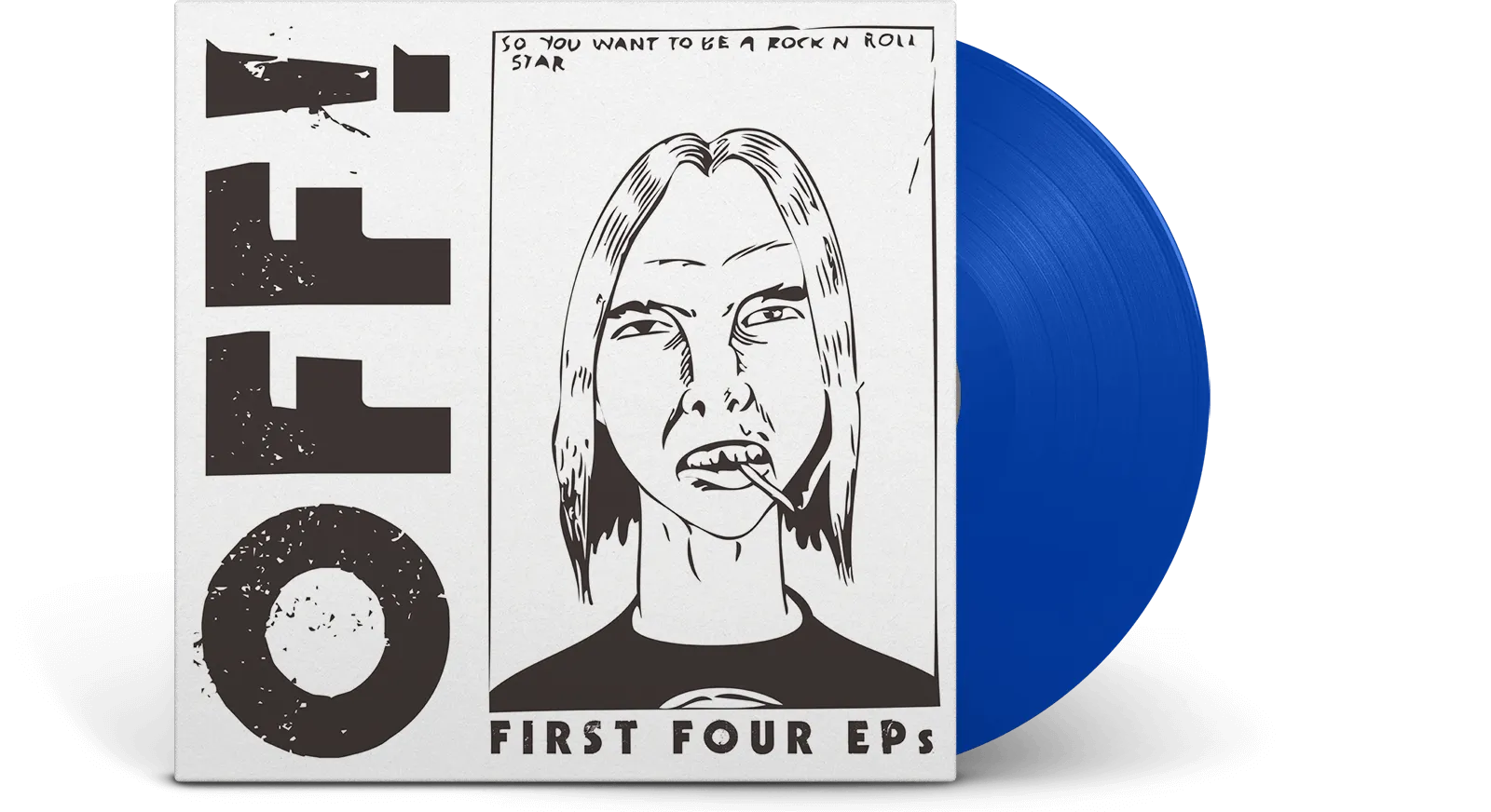 OFF! : First Four EPs (Blue Vinyl )