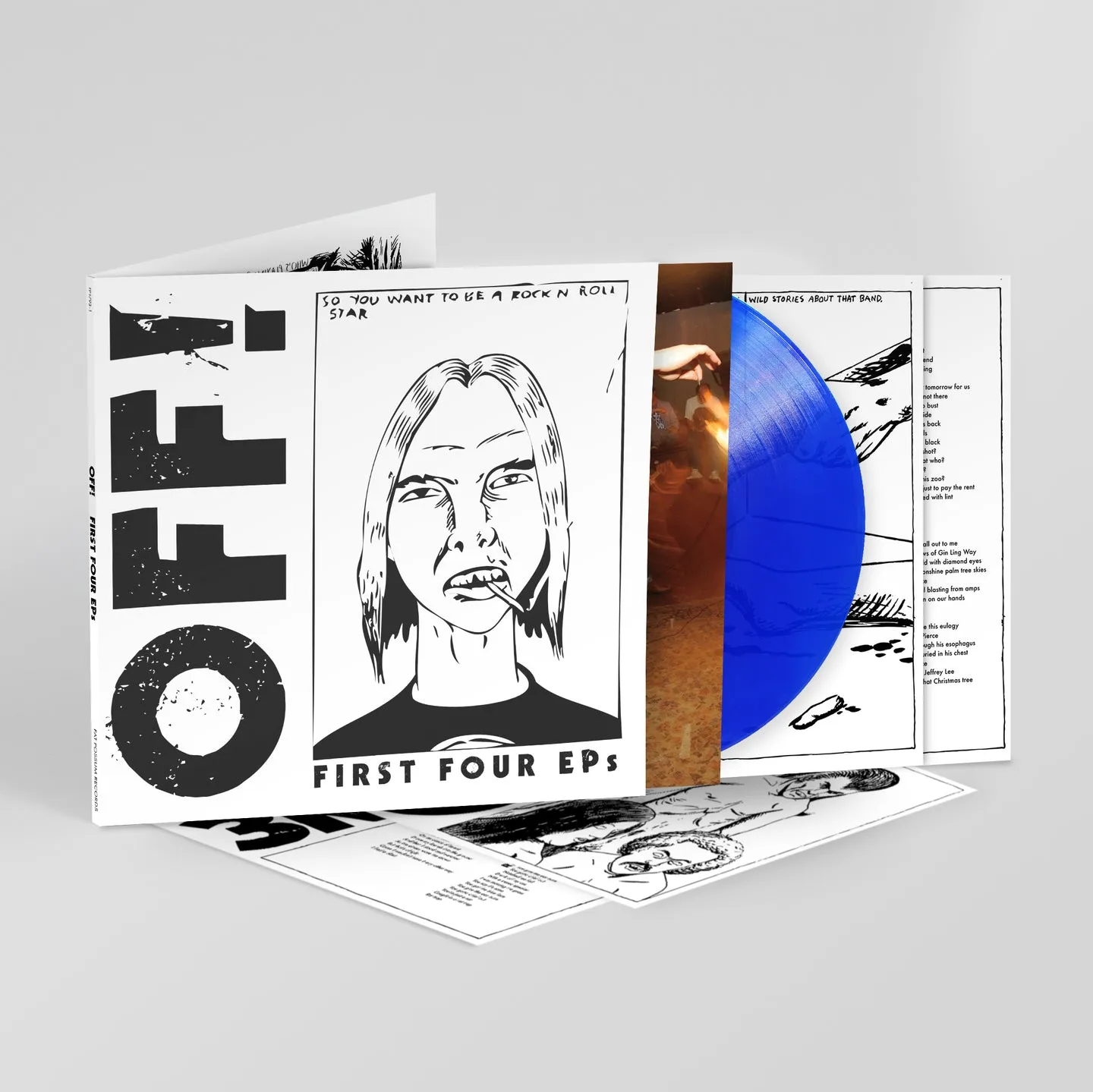 OFF! 'First Four EPs' Gatefold LP