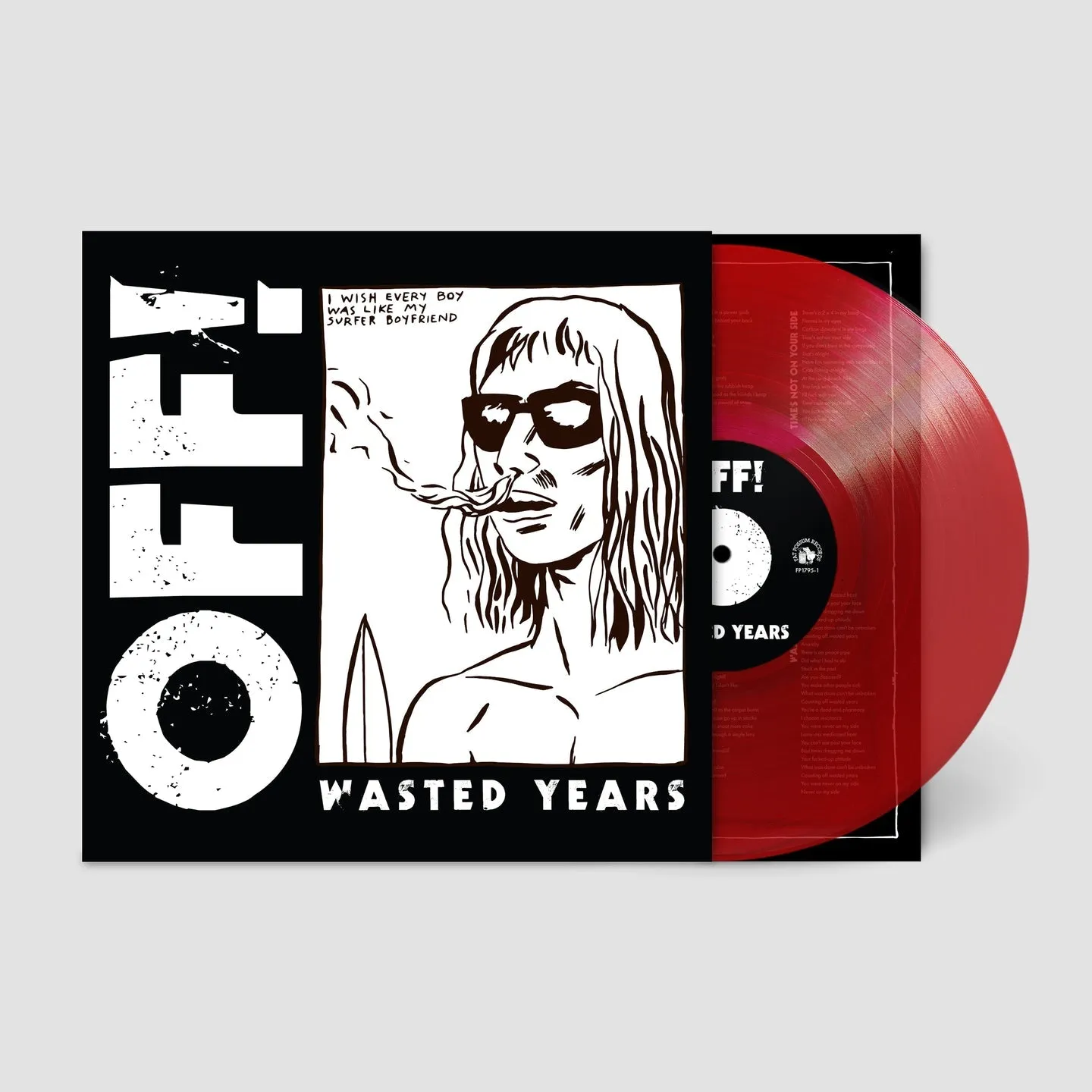 OFF! 'Wasted Years' LP