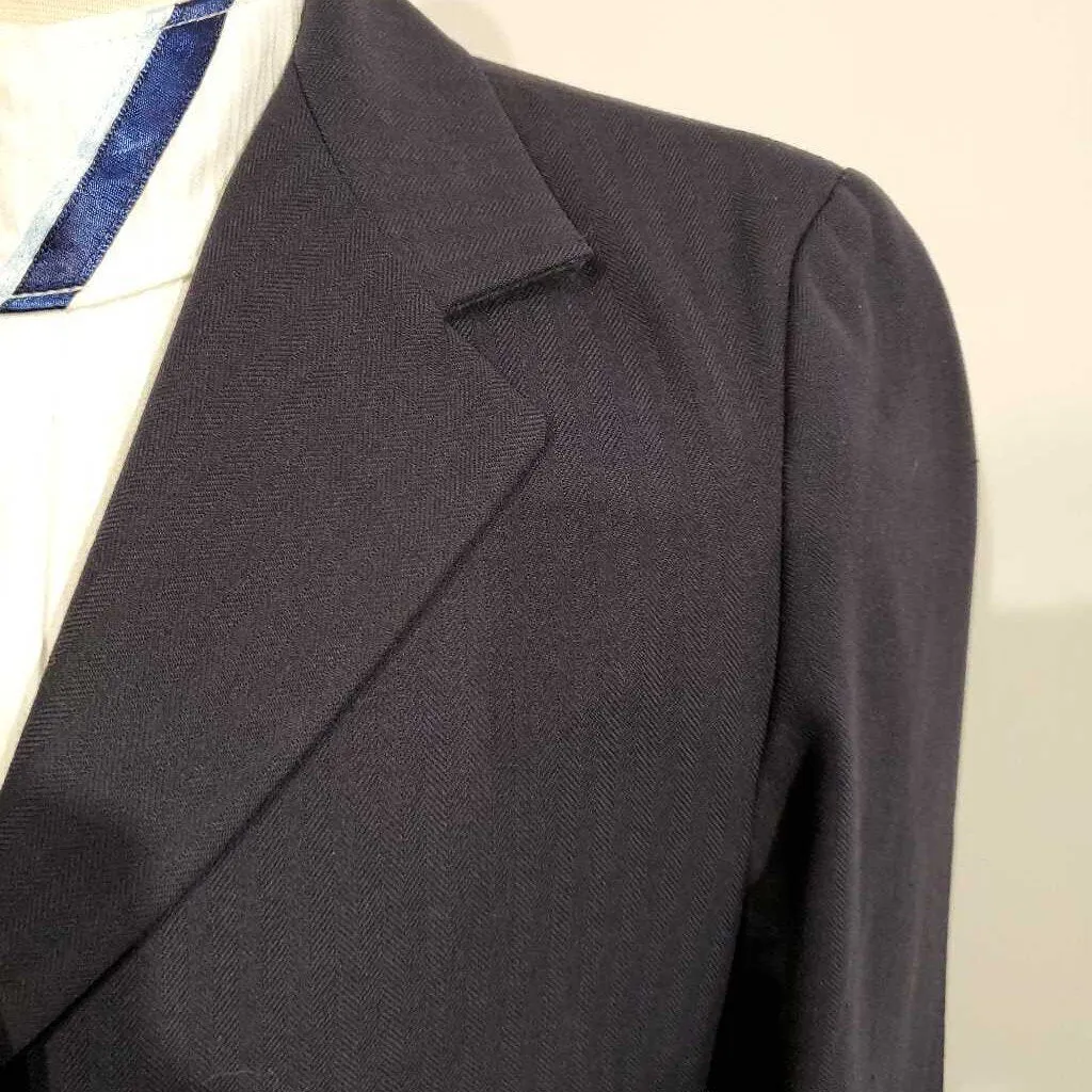 On Course Navy Hunt Coat Kids 14