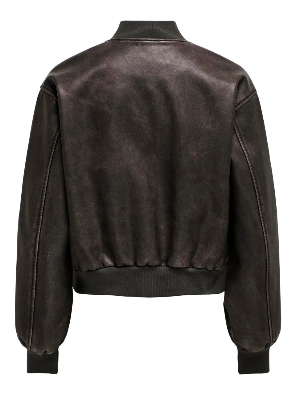 ONLY Jade Faux Leather Bomber Jacket