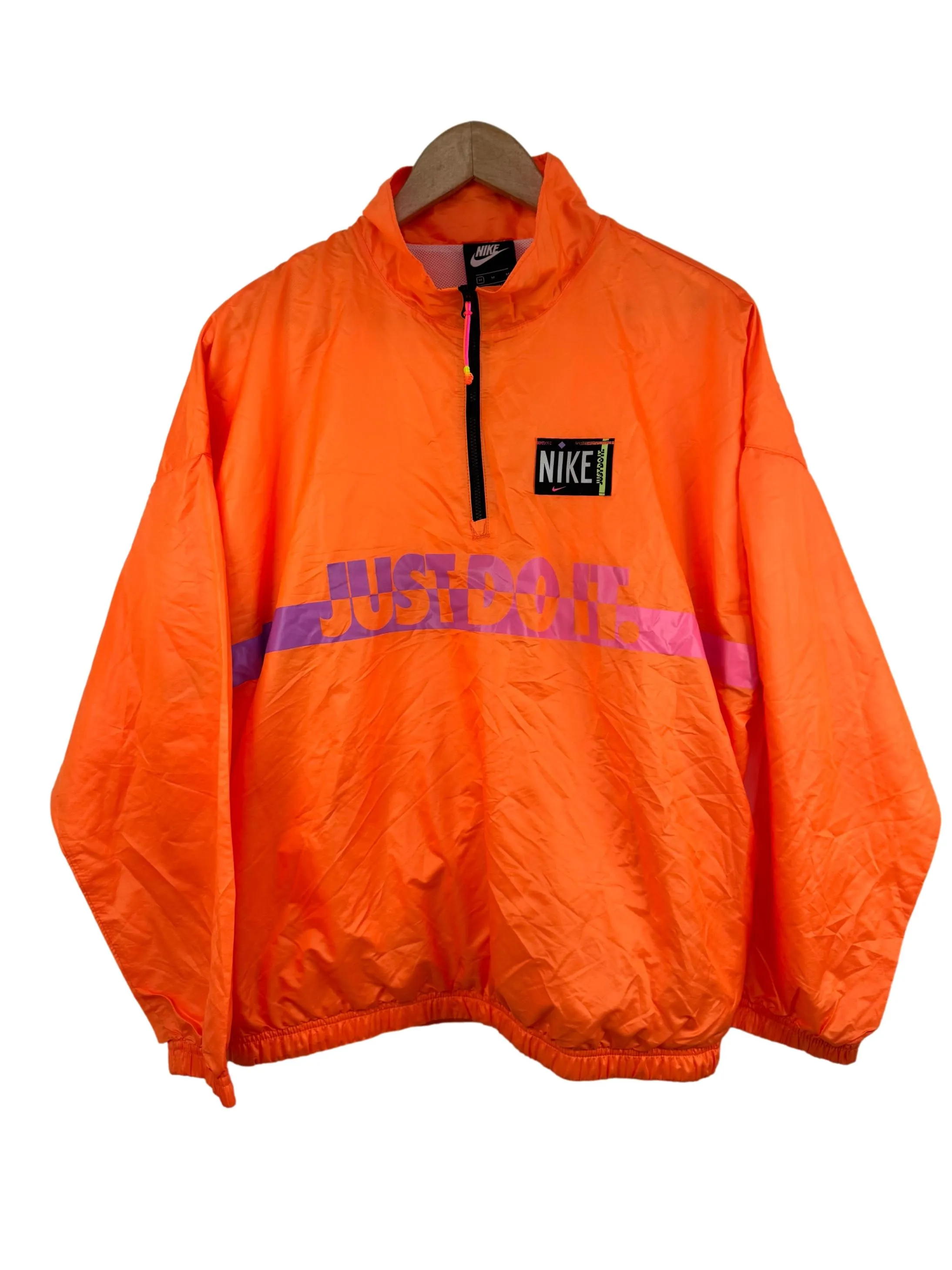 Orange And Purple Windbreaker Jacket