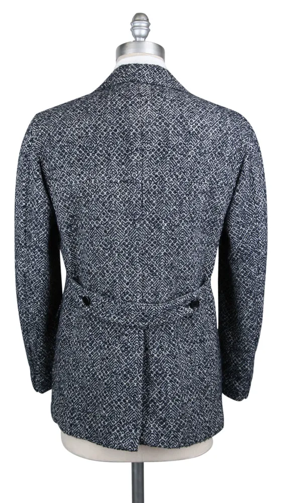 Orazio Luciano Navy Blue Coat