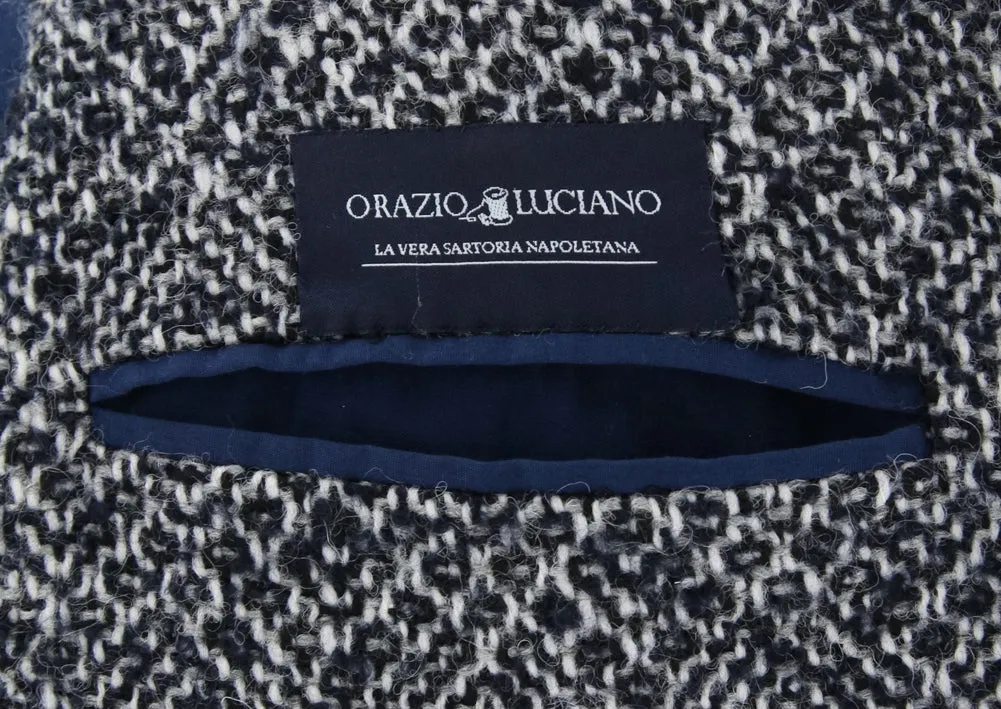 Orazio Luciano Navy Blue Coat