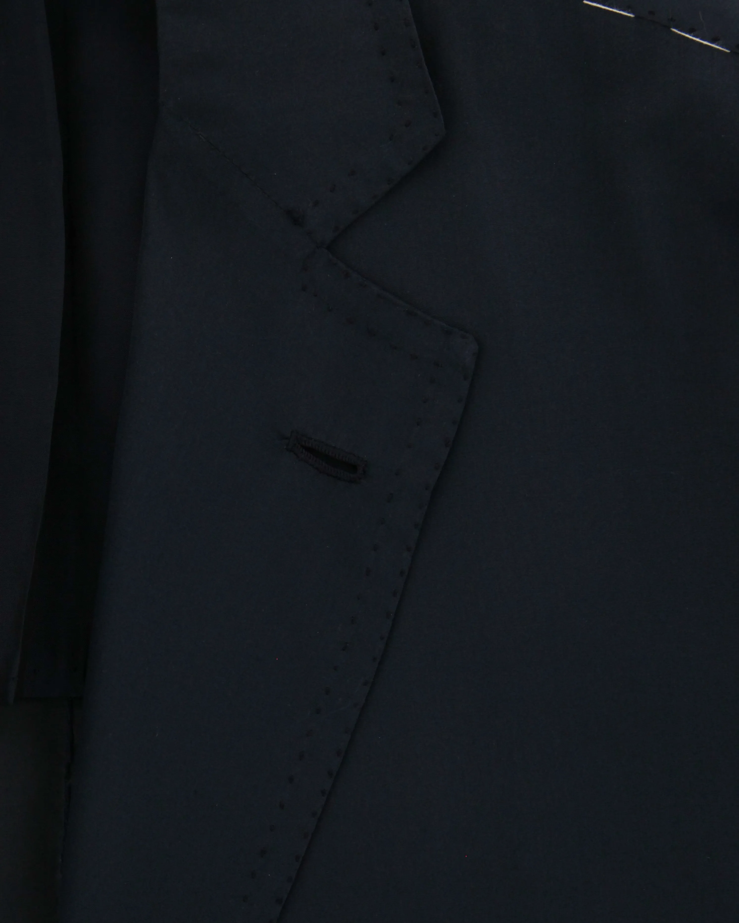 Orazio Luciano Navy Blue Raincoat
