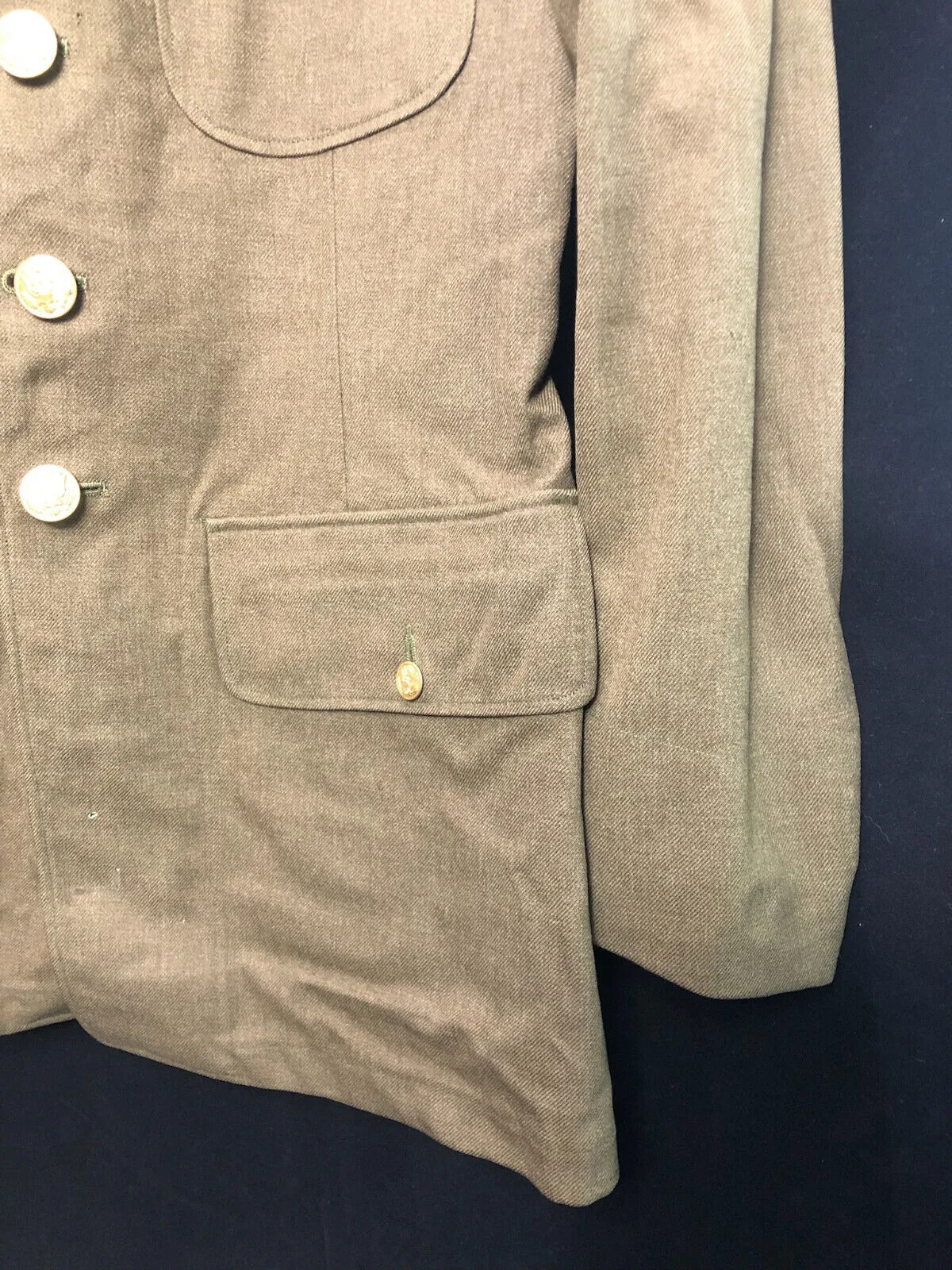 Original WW2 US Army Class A Dress Jacket 1942 - Private Ryan Prop - 39" Regular