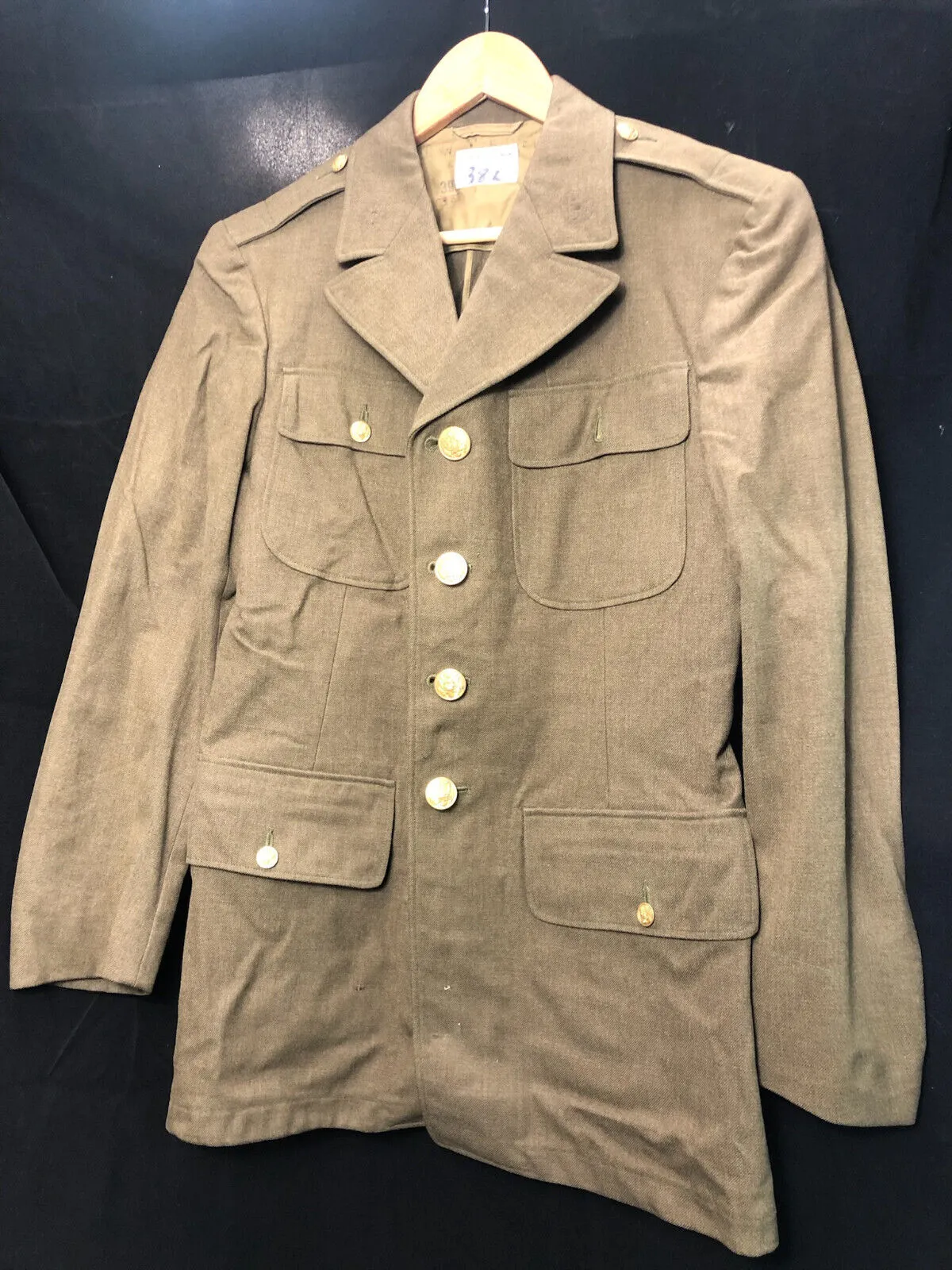 Original WW2 US Army Class A Dress Jacket 1942 - Private Ryan Prop - 39" Regular