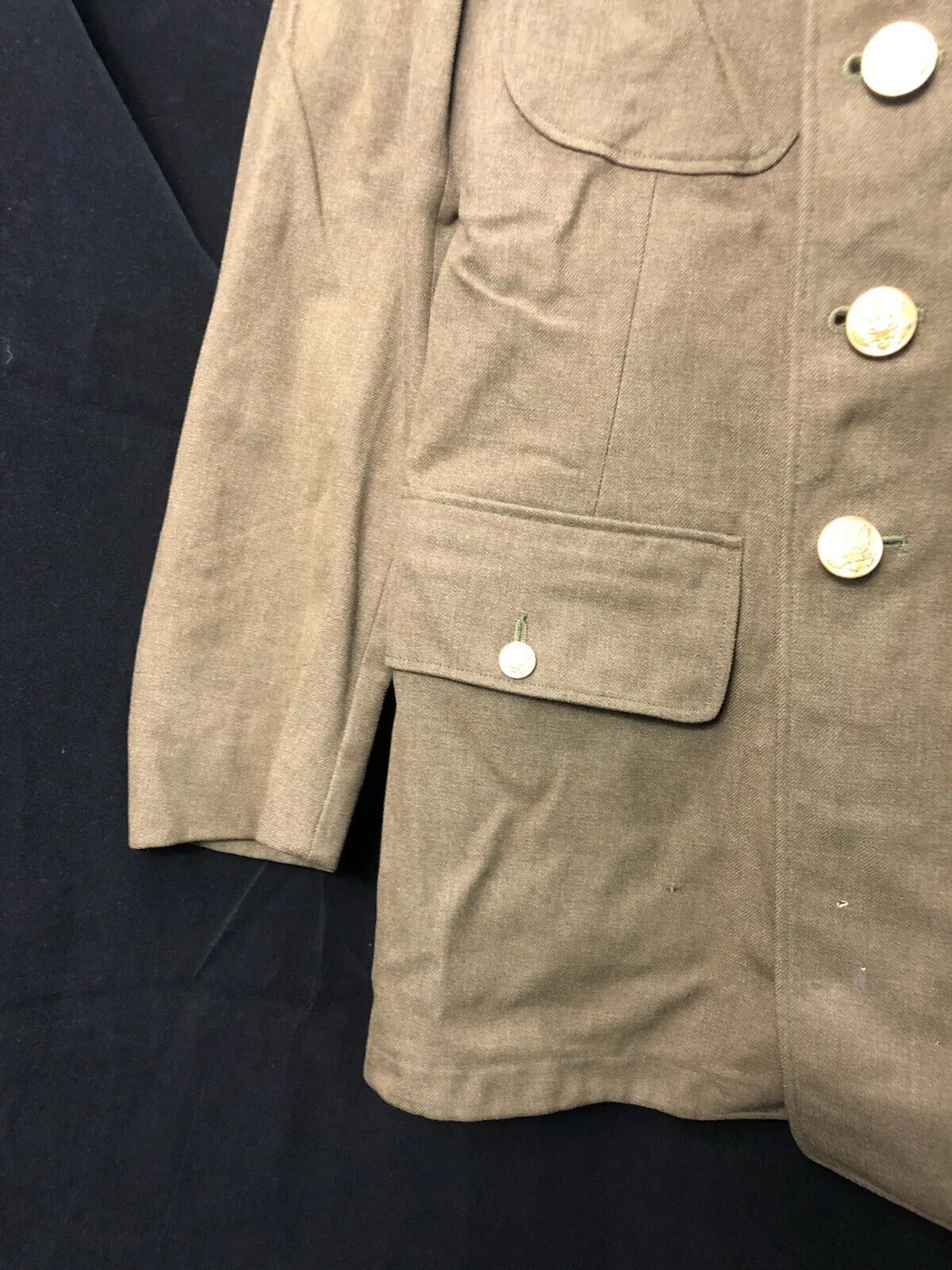 Original WW2 US Army Class A Dress Jacket 1942 - Private Ryan Prop - 39" Regular