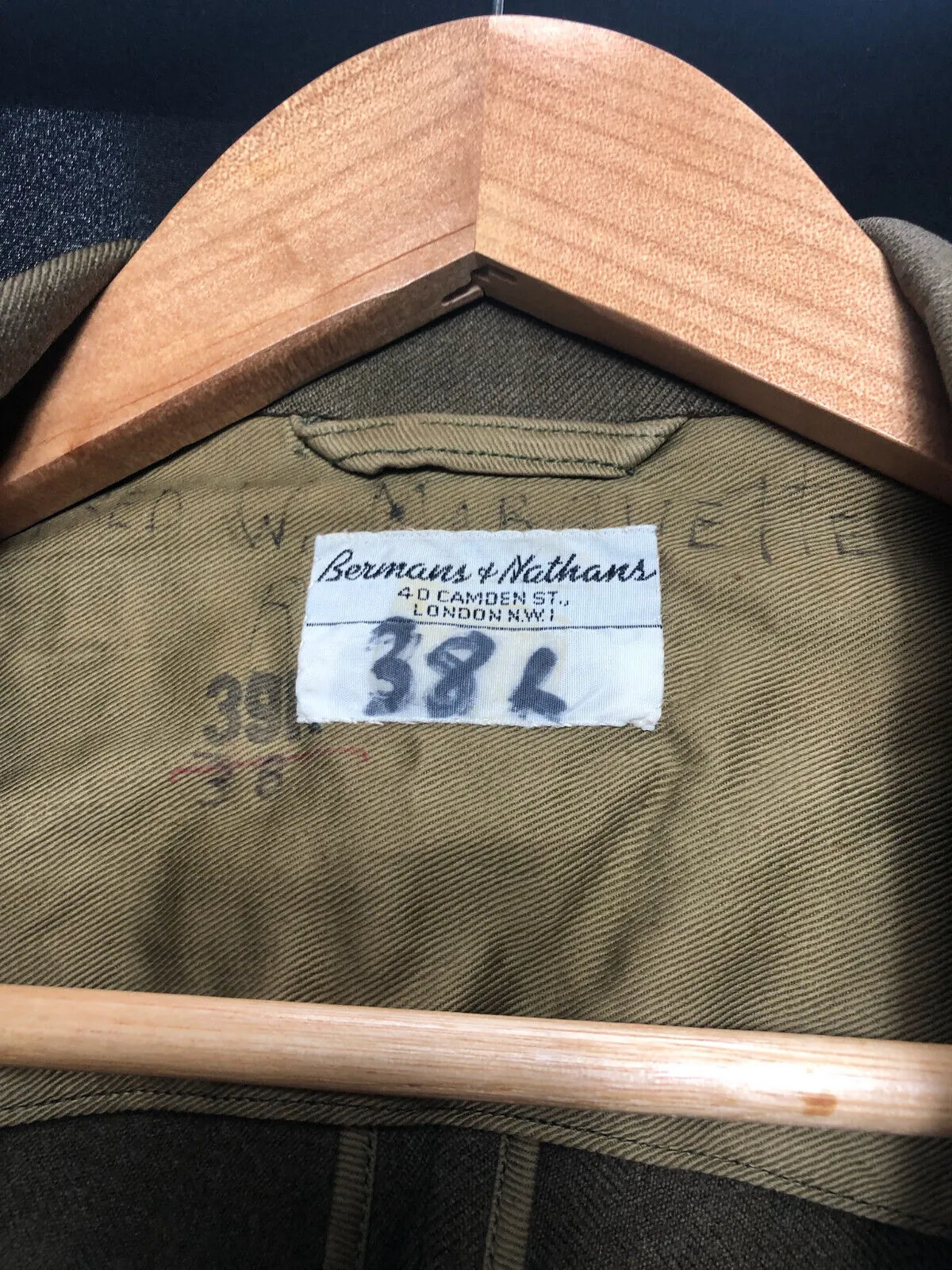 Original WW2 US Army Class A Dress Jacket 1942 - Private Ryan Prop - 39" Regular