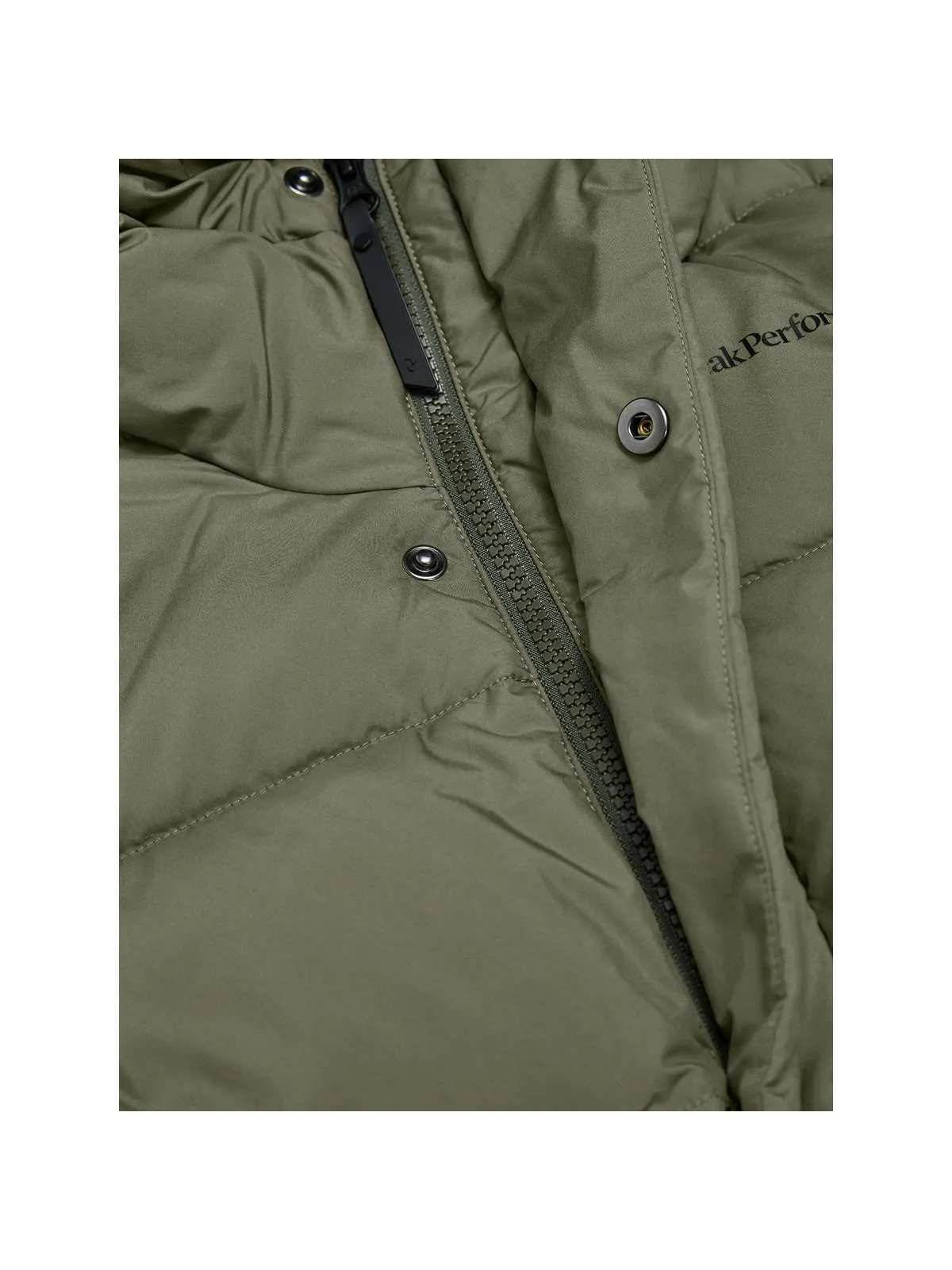 Parka Peak Performance Jr Long Puffer zielony