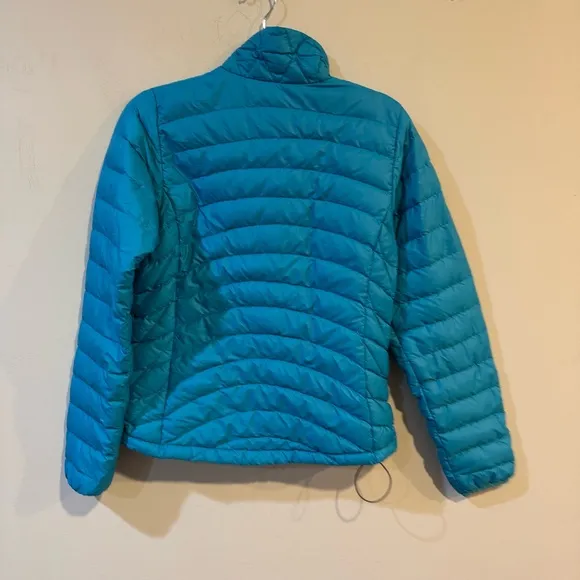 Patagonia Blue down Sweater Puffer Jacket