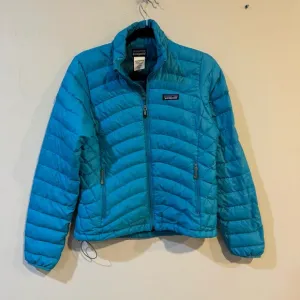 Patagonia Blue down Sweater Puffer Jacket