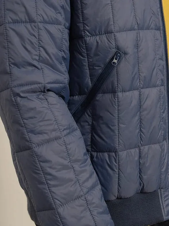 Polo Men's Long Sleeve Puffer Jacket Navy