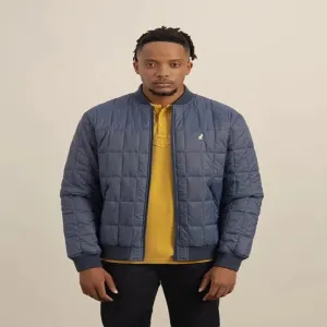 Polo Men's Long Sleeve Puffer Jacket Navy