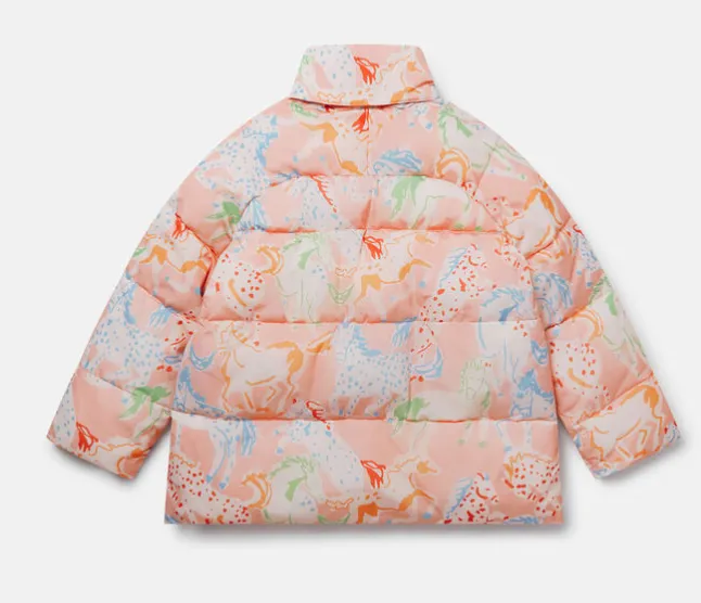 Prairie Horses Puffer Jacket