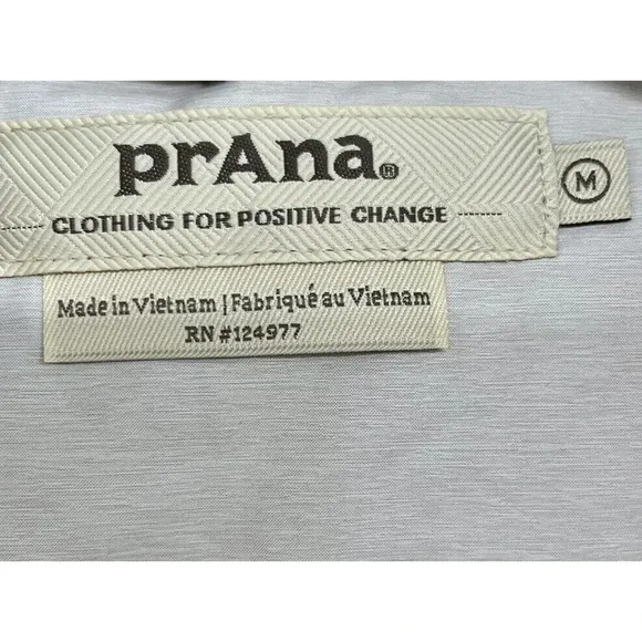 Prana Women's Puffer Down Vest Banajaara Size Medium Faux Fur Hood Pebble Gray