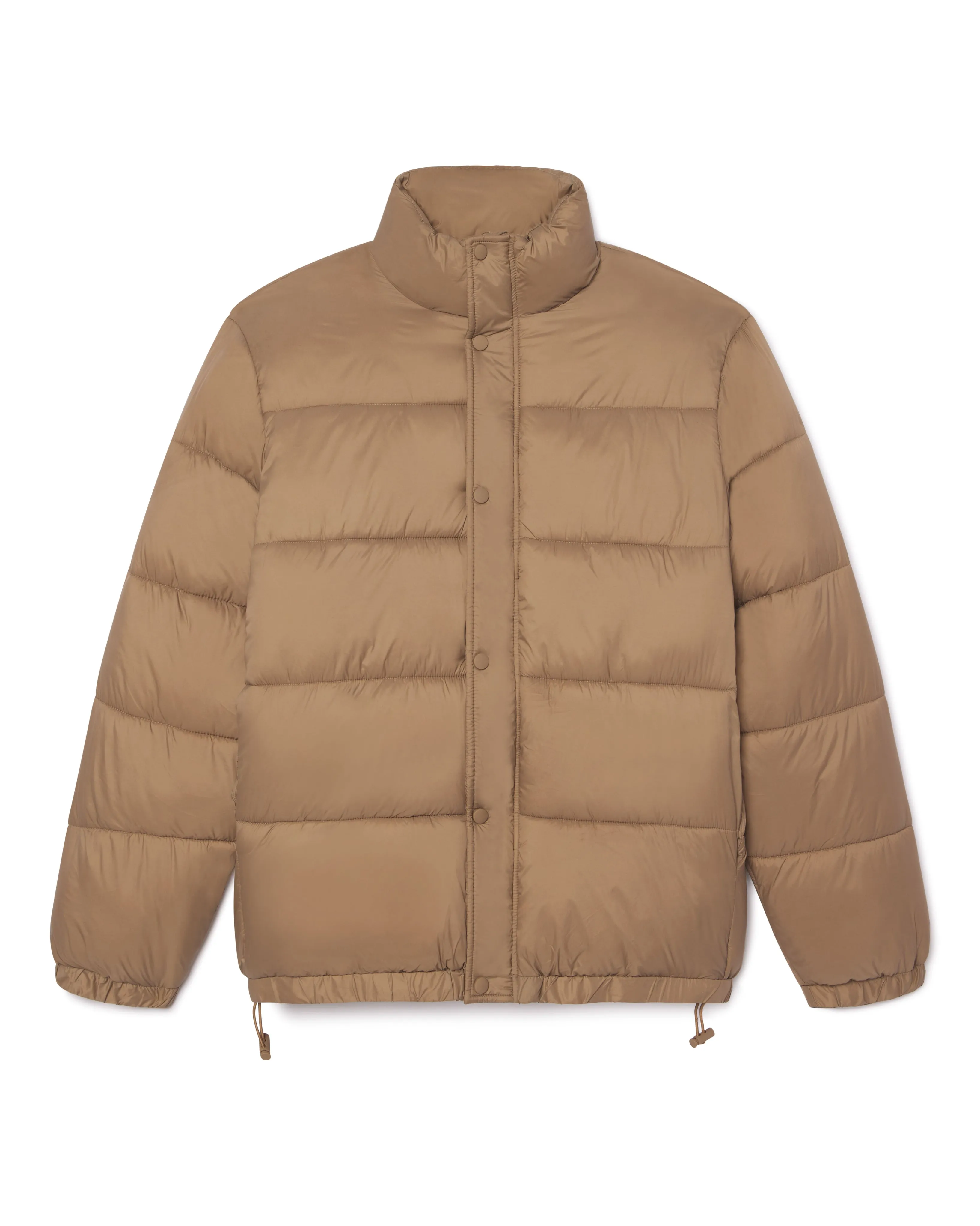 Puffer Jacket - Brown