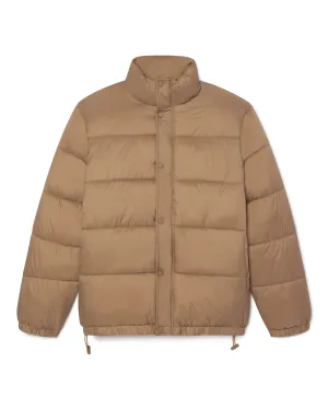 Puffer Jacket - Brown