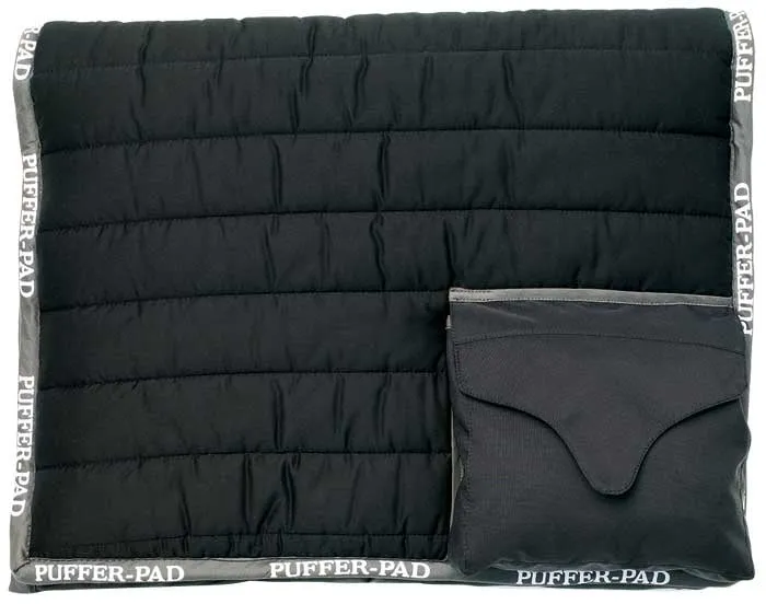 Puffer Pad with Pockets Black