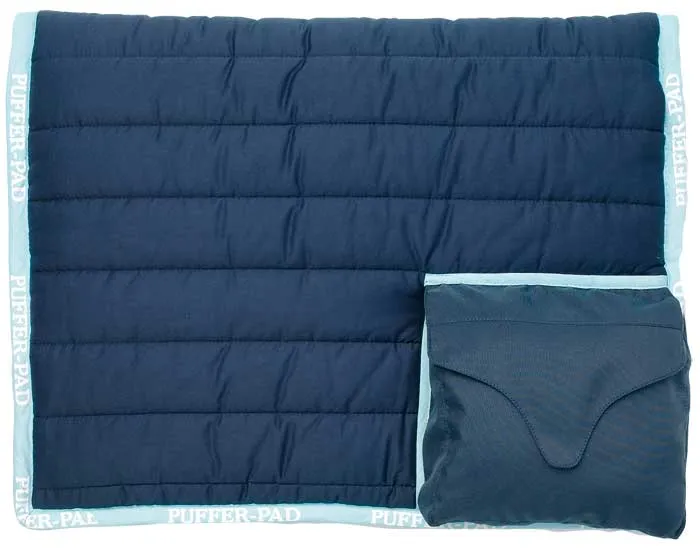 Puffer Pad with Pockets Navy Blue