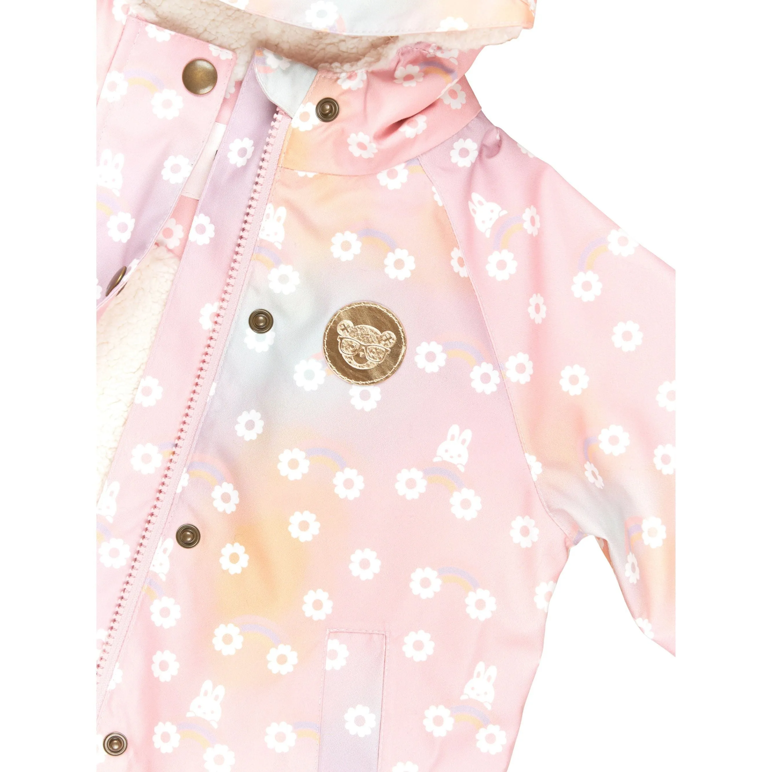 Rainbow Bunny Raincoat