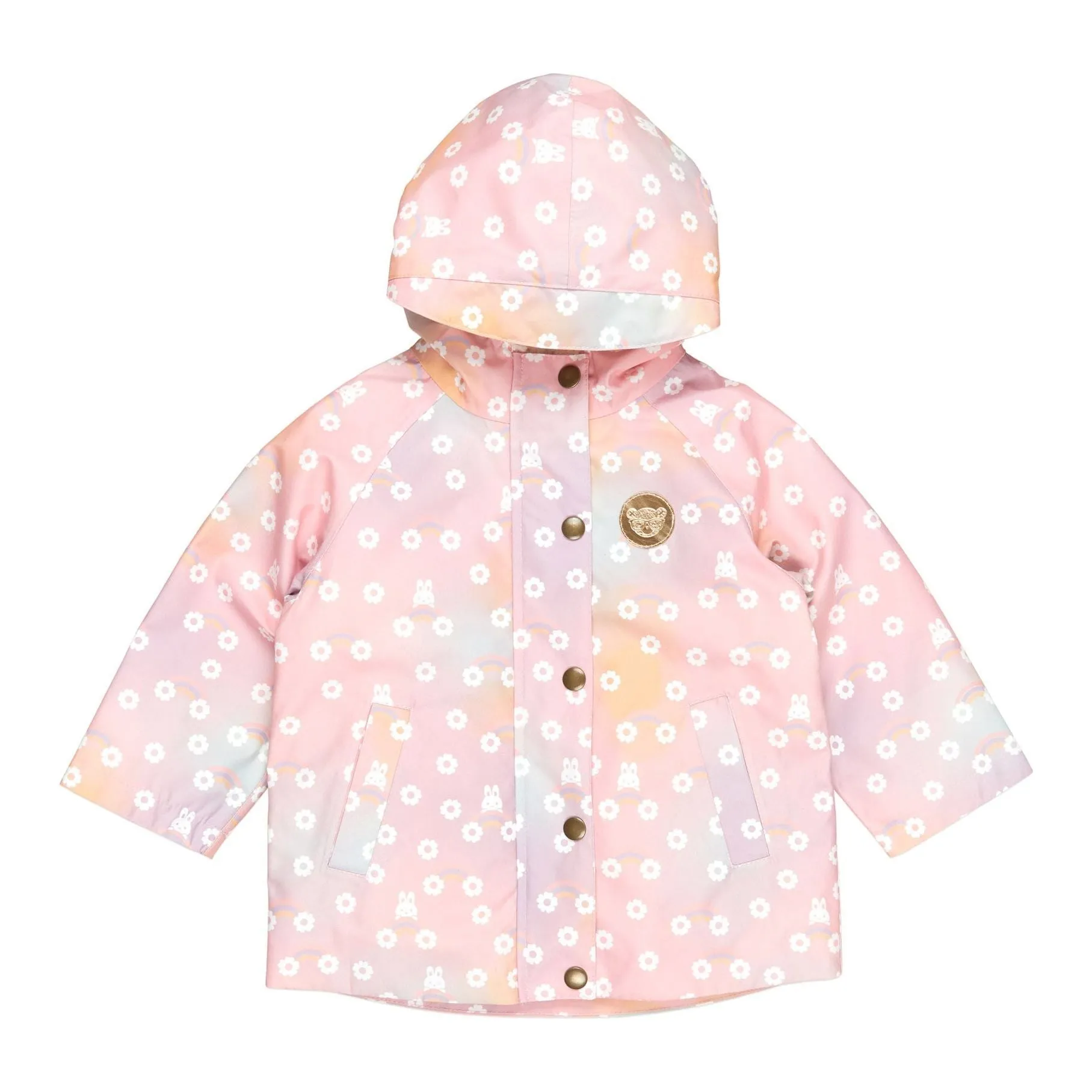 Rainbow Bunny Raincoat
