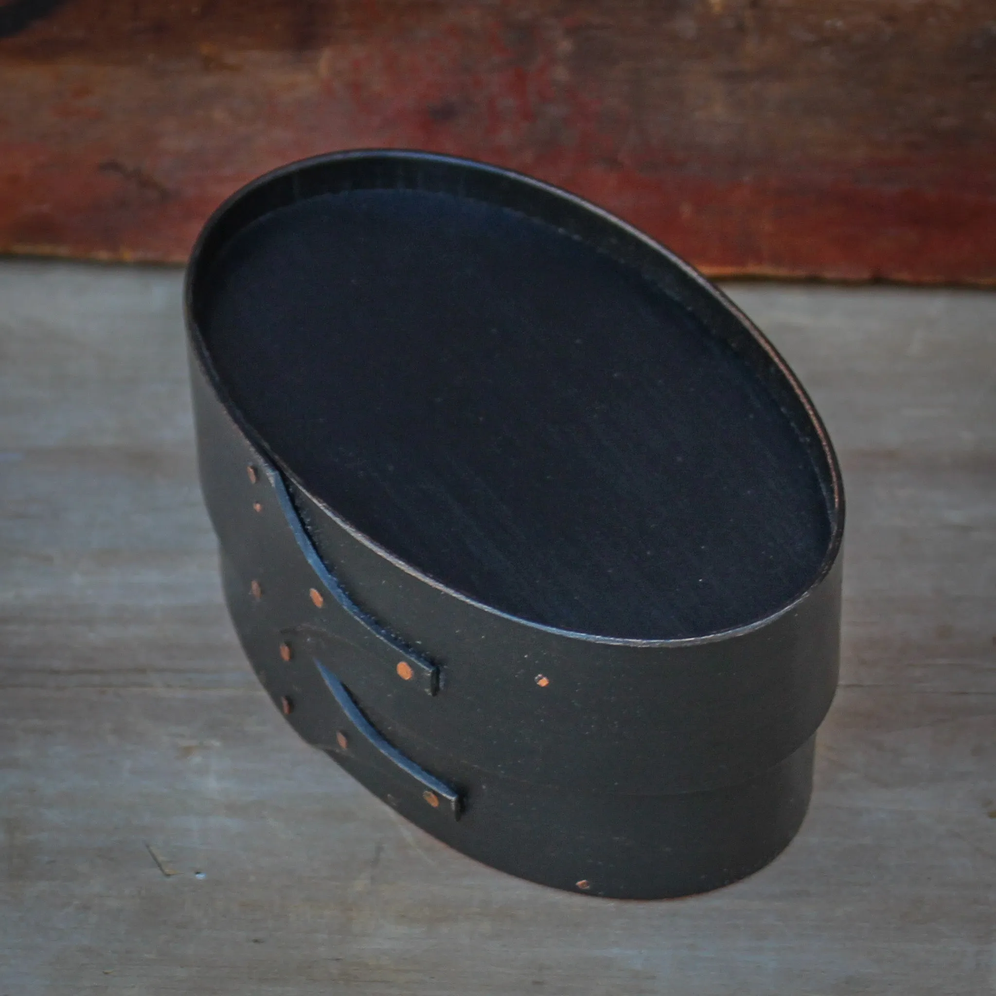 Recessed Lid, Size #1 Oval Box