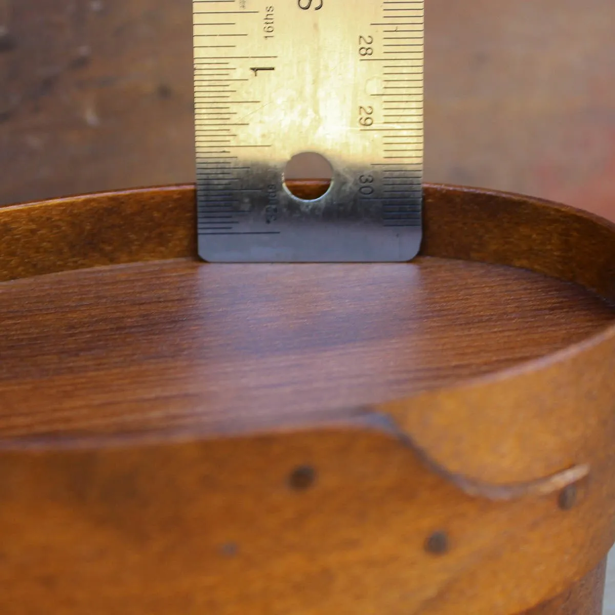 Recessed Lid, Size #1 Oval Box