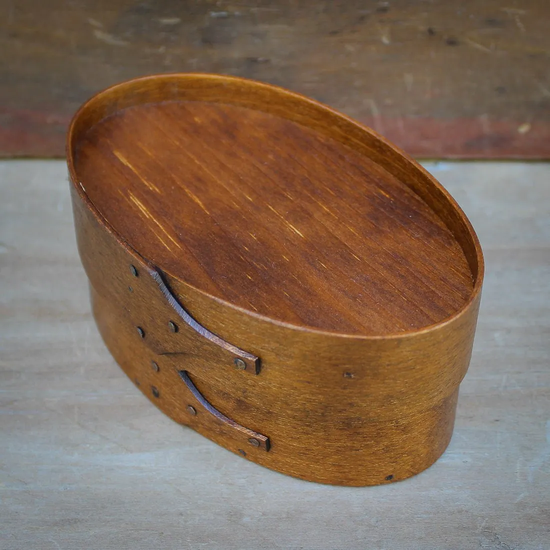 Recessed Lid, Size #1 Oval Box