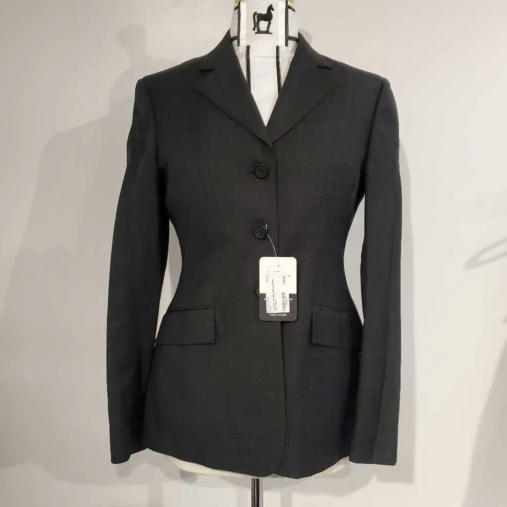 RJ Classics Navy Windowpane Hunt Coat