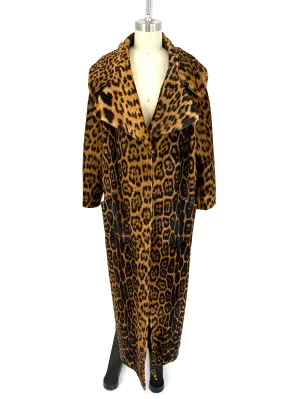 Roberto Cavalli Pony Hair Leopard Coat