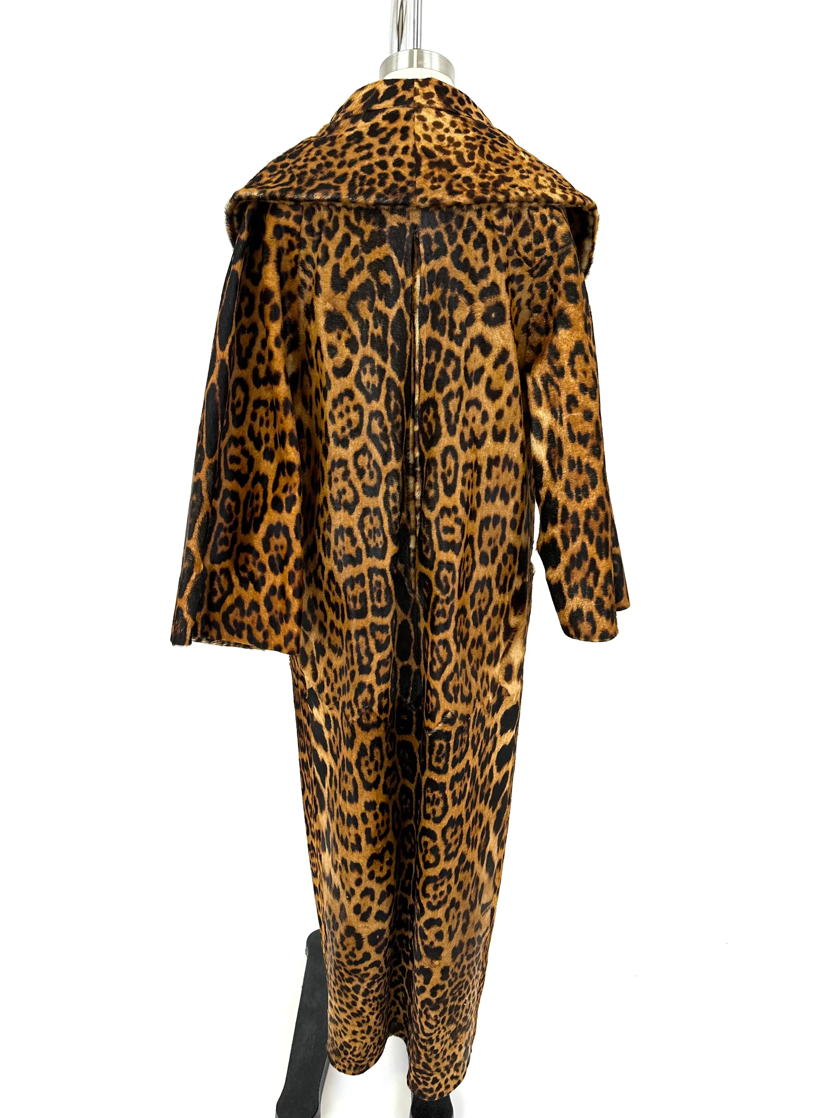Roberto Cavalli Pony Hair Leopard Coat