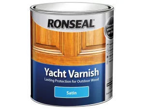Ronseal Exterior Yacht Varnish Satin 500Ml
