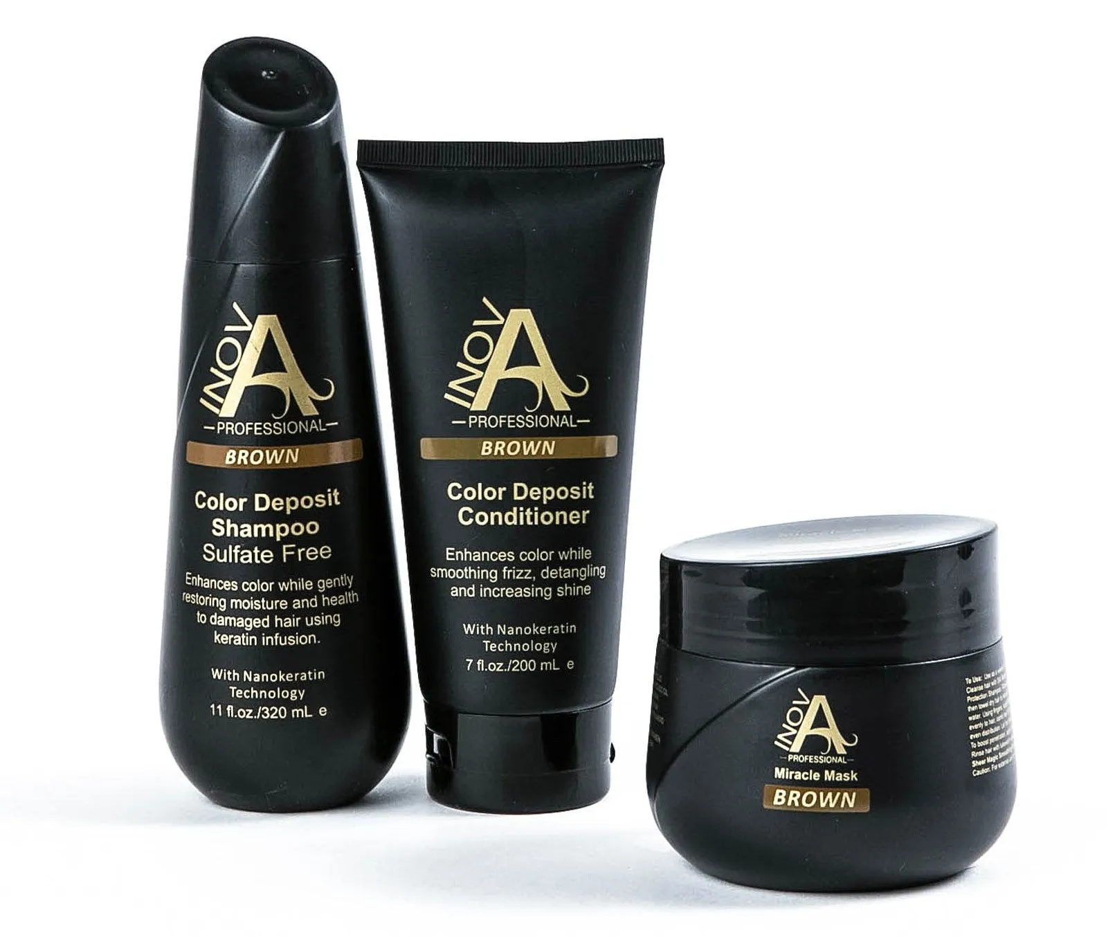 Salon - Color Deposit Miracle Mask Brown - 10.2 oz.