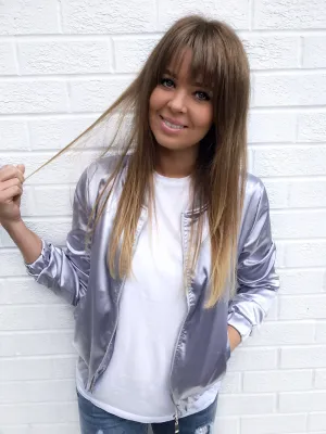 Satin bomber jacket - ADULT