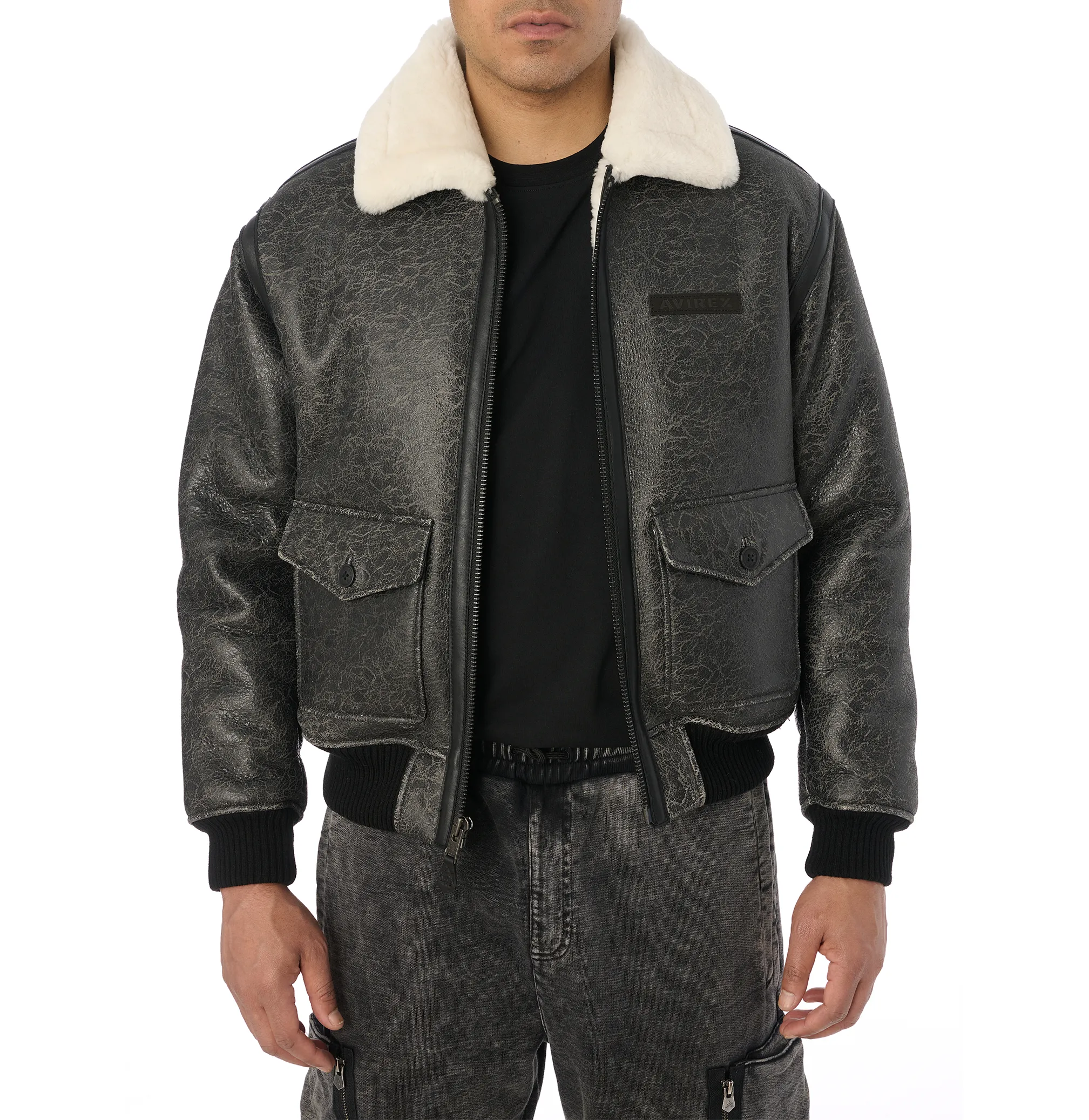 SHEARLING B-3 JACKET