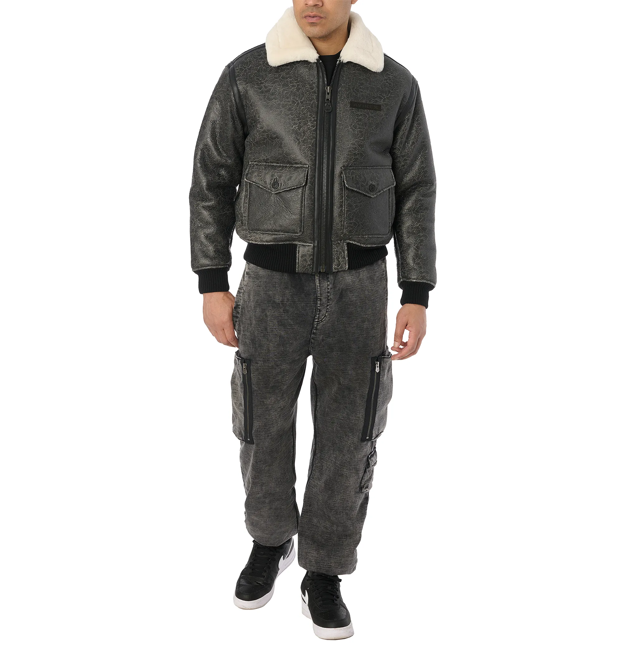 SHEARLING B-3 JACKET