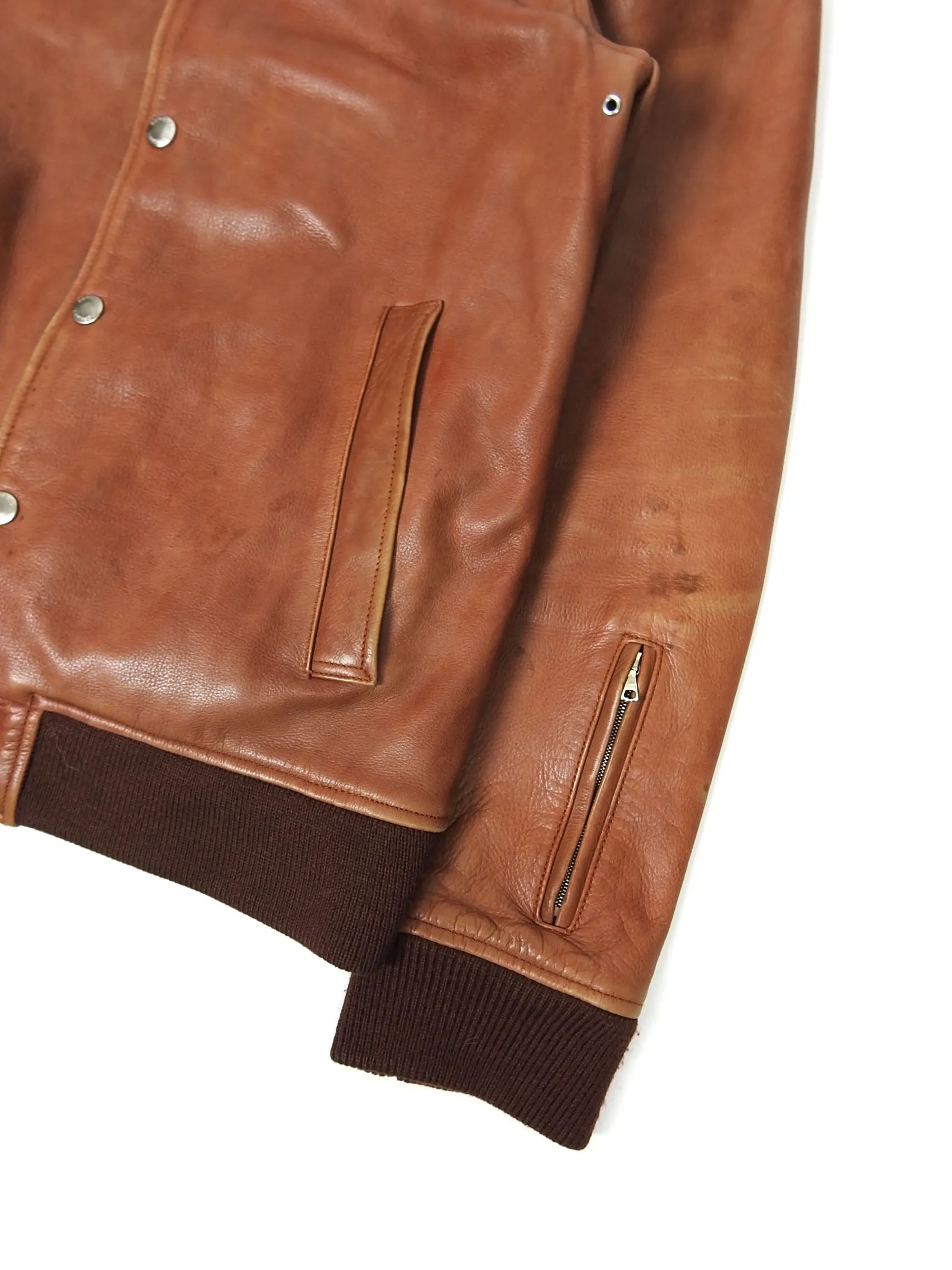 Sophnet Leather Bomber Size Large