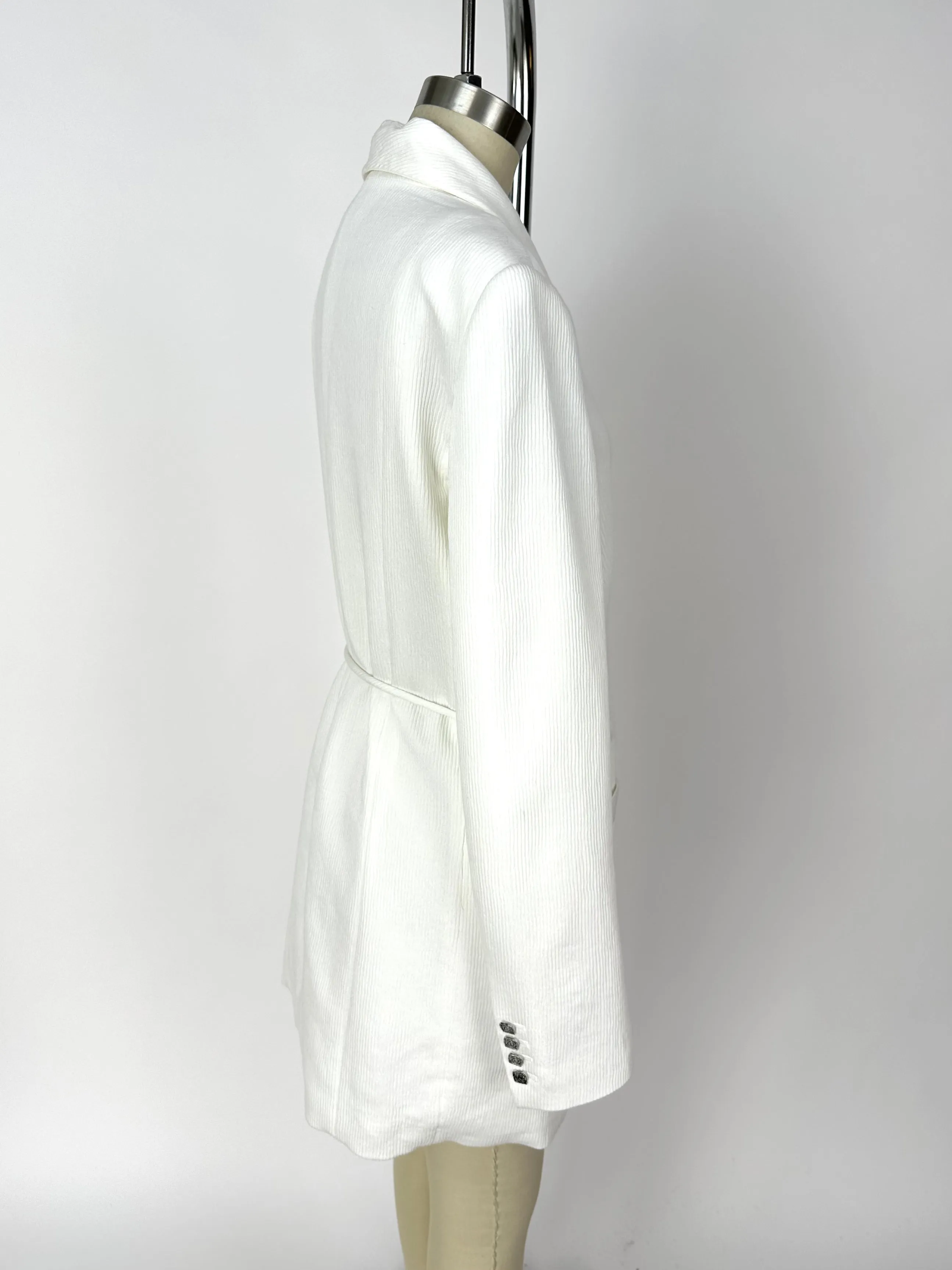Staud Everly Blazer Wrap Mini Dress