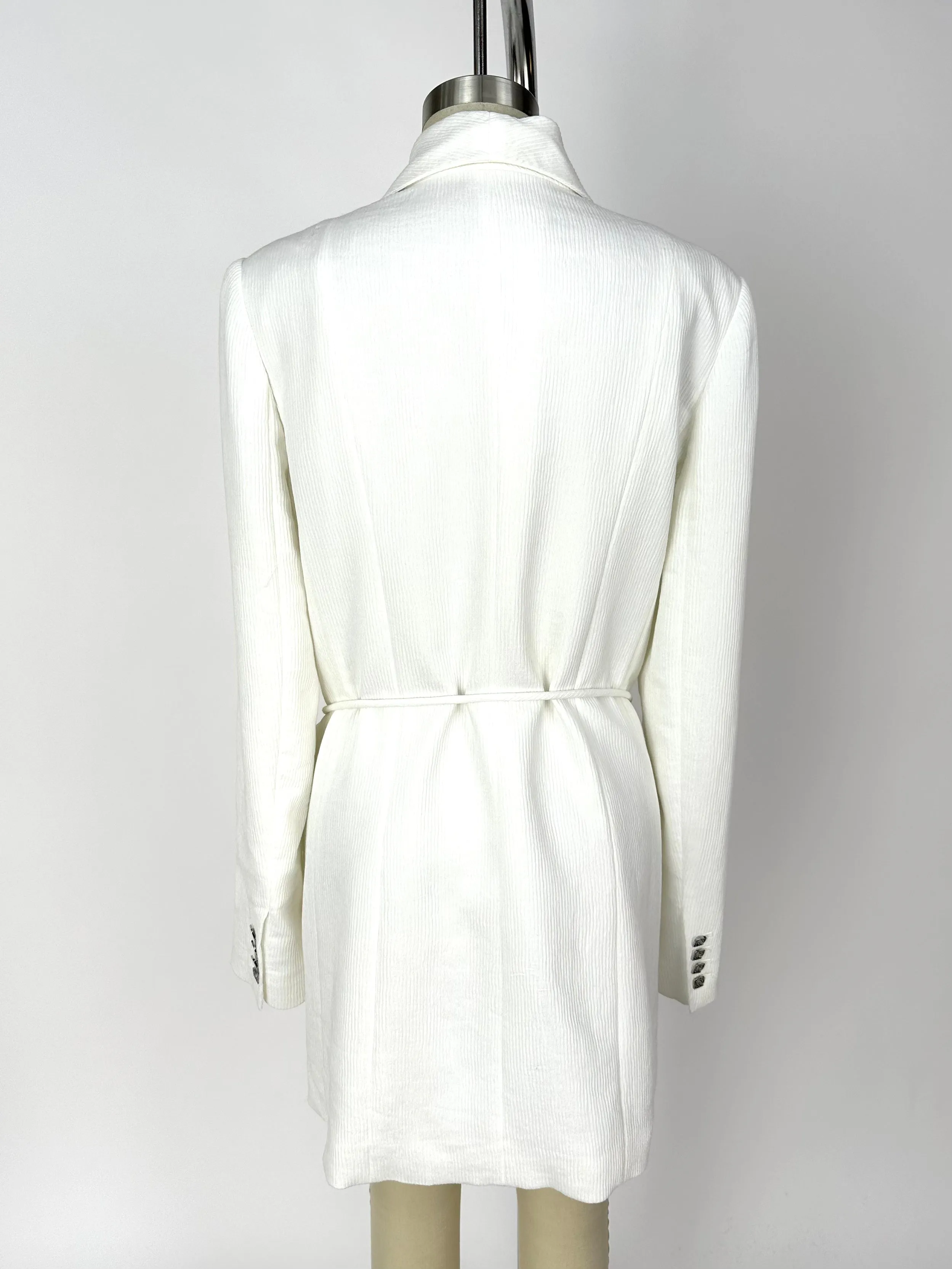 Staud Everly Blazer Wrap Mini Dress