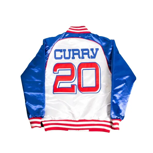 STEPH CURRY HIGH SCHOOL SATIN JACKET