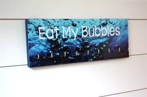 Swim Medal Holder - Eat My Bubbles - Medium