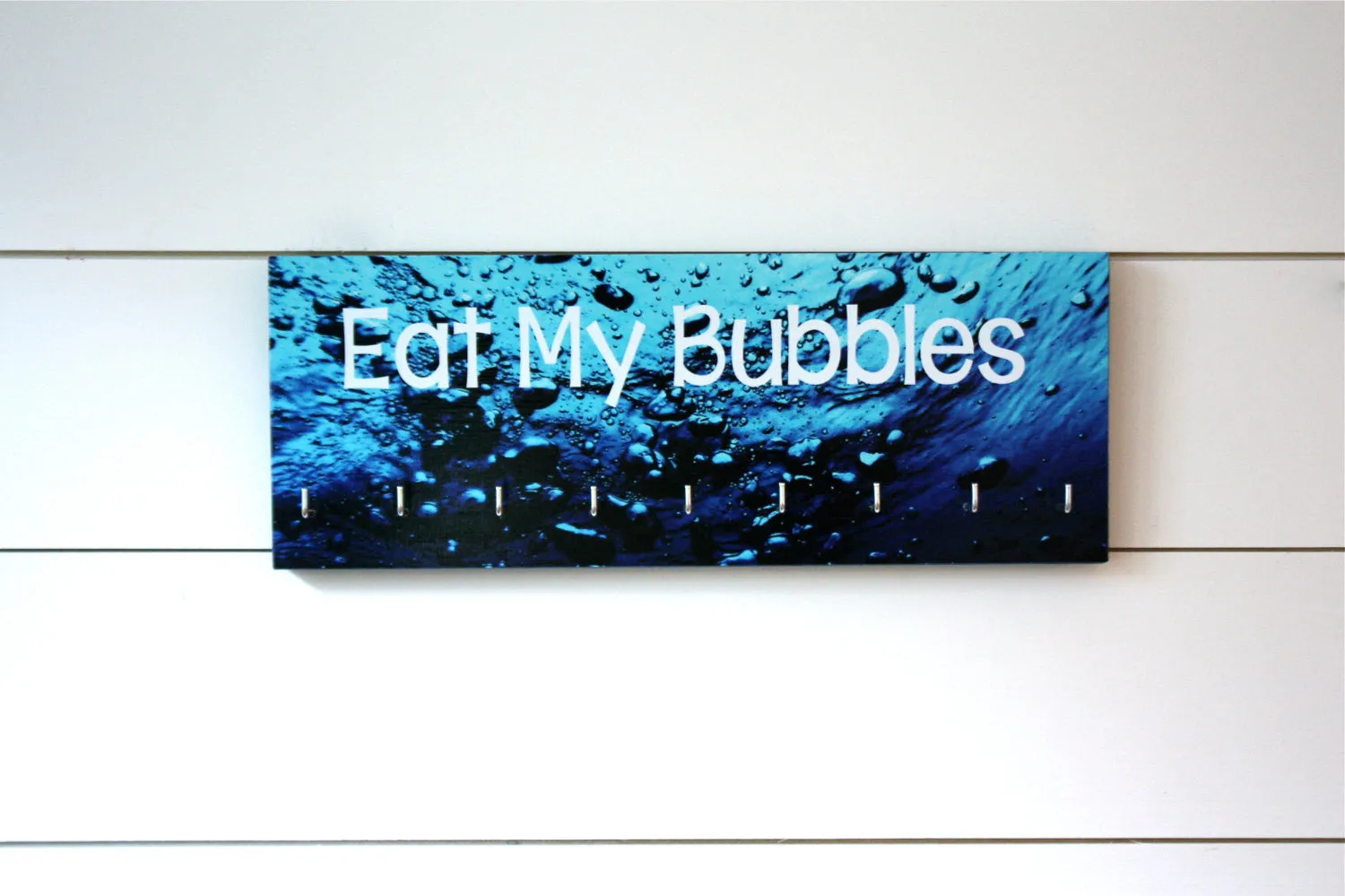 Swim Medal Holder - Eat My Bubbles - Medium