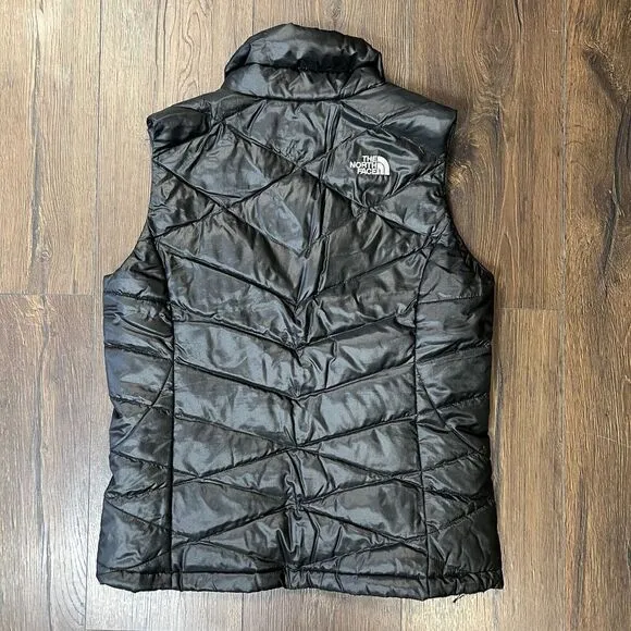 The North Face Women’s Aconcagua 550 Goose Down Feather Puffer Vest SZ SM