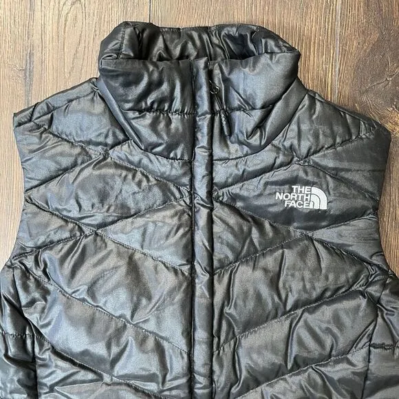 The North Face Women’s Aconcagua 550 Goose Down Feather Puffer Vest SZ SM