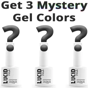 Three Mystery One Step Gel Polish Colors