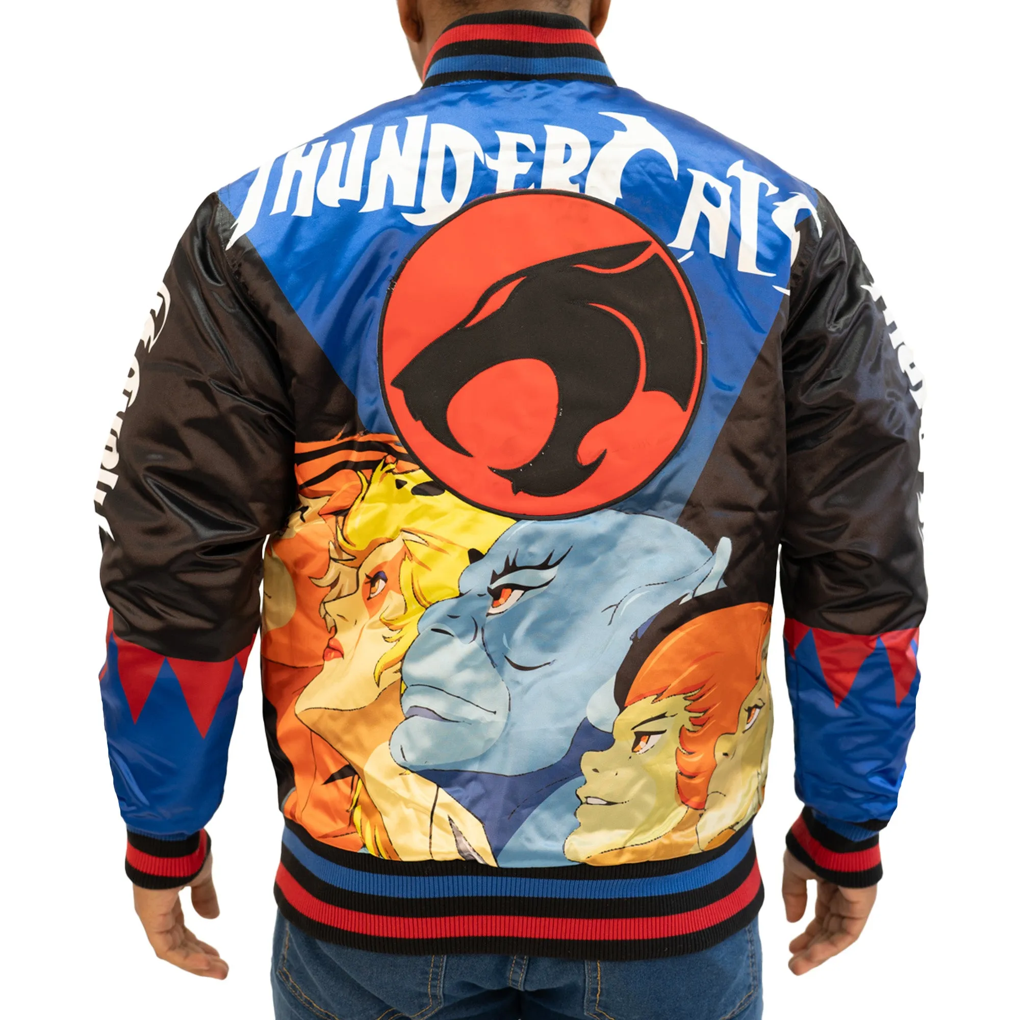 THUNDERCATS SATIN JACKET (MULTI)